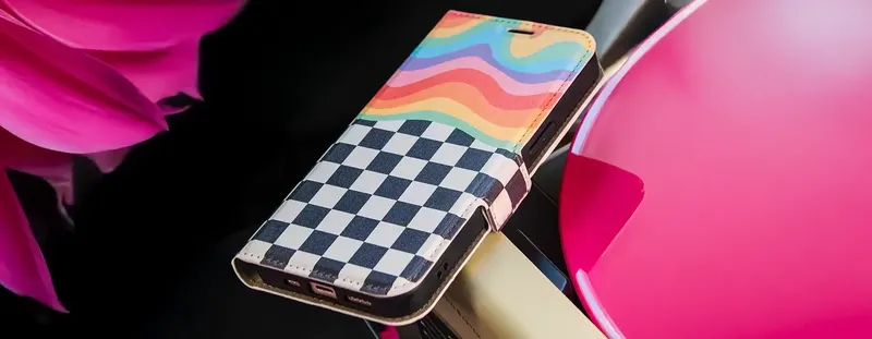 Fundas cartera con impresión total