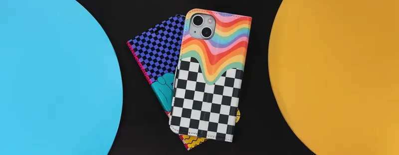 Fundas cartera con impresión total